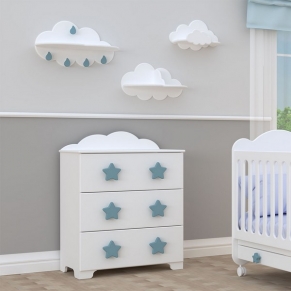 Bambino Casa Stelle Grandi Felici Blu - Скрин Син